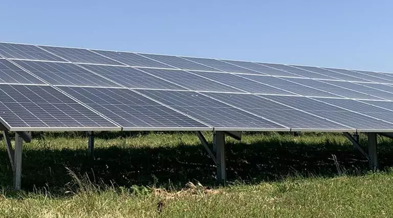 Solar PV Panels at Codford Farm