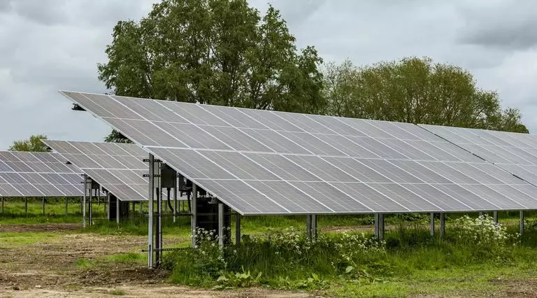 Solar panels at Affinity Water